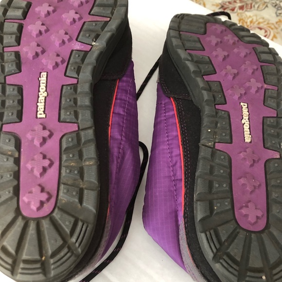 Rare Patagonia Woman’s Nylon Purple Size 8 Lace -Up Sneakers - Picture 16 of 16